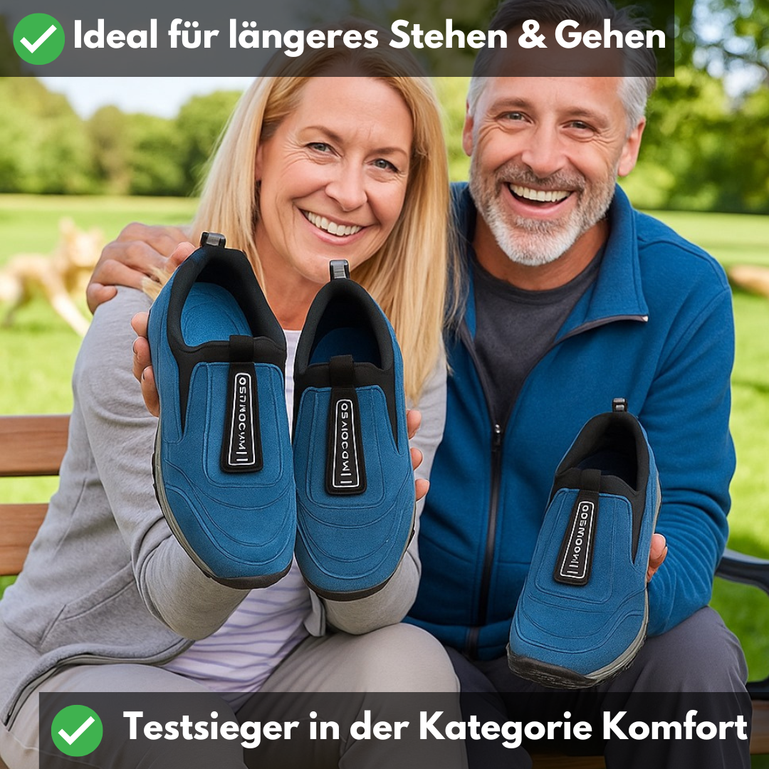 Orthopädische Schuhe für Schmerzlinderung – OrthoMotion Unisex Ergonomische Schuhe für Damen & Herren