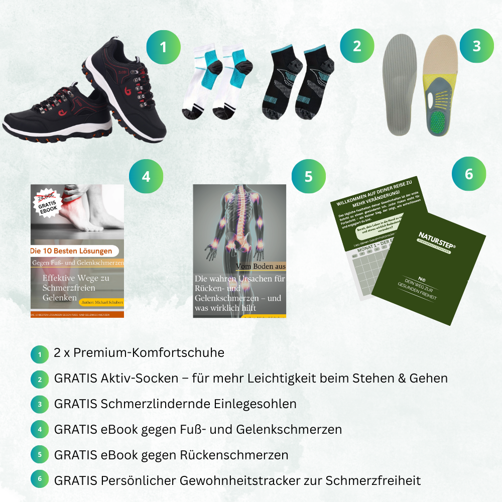 Orthopädischer Lauf- & Wanderschuh - OrthoQuest - Unisex