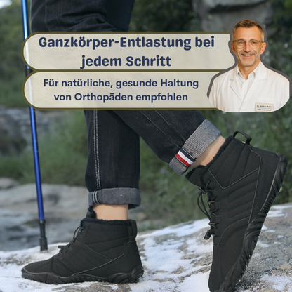 Wärmender Winter-Barfußschuh mit rutschfester Sohle - Orthonexa - Unisex
