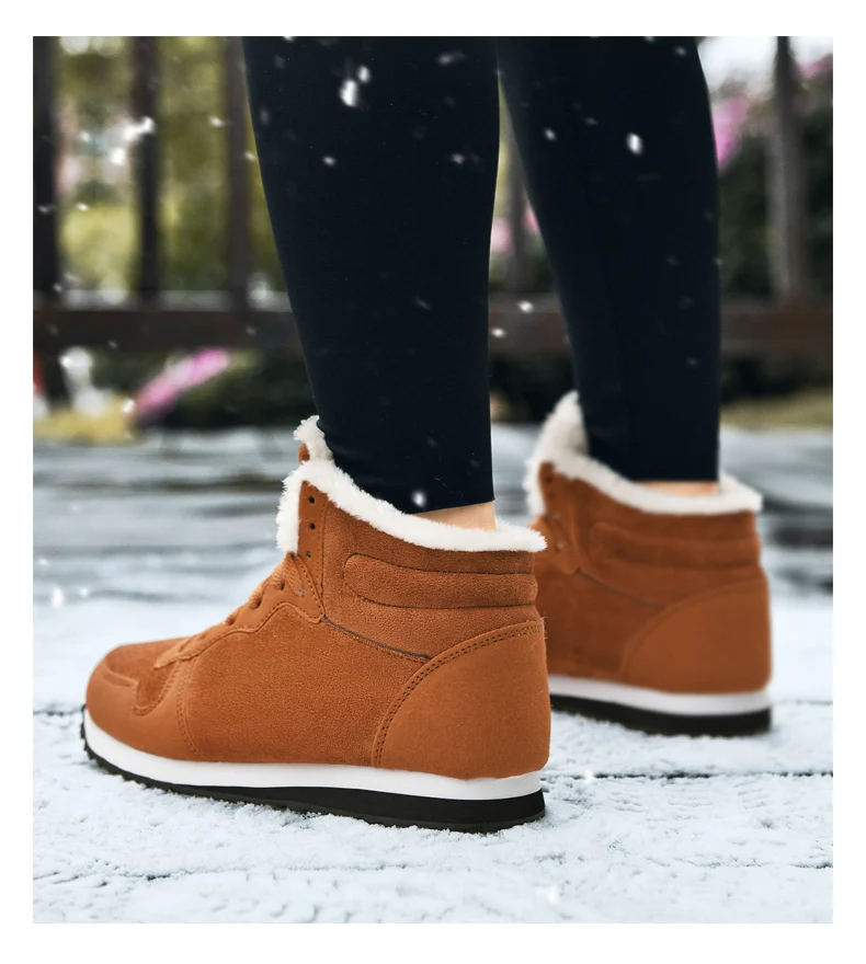 Wärmender Stiefel mit rutschfester Sohle und ergonomischer Unterstützung – WinterWalk