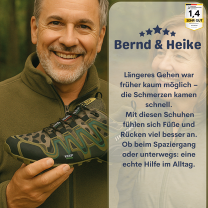 1+1 Aktion Orthopädischer Lauf- & Wanderschuh - TerraGrip Unisex