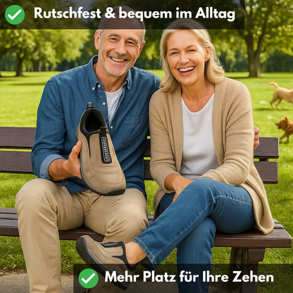 Orthopädische Schuhe für Schmerzlinderung – OrthoMotion Unisex Ergonomische Schuhe für Damen & Herren