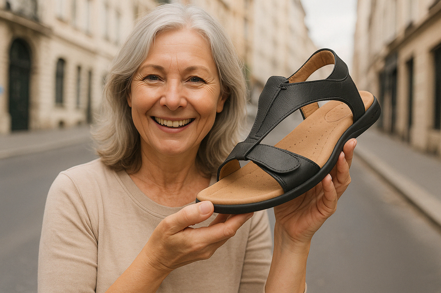 Ergonomische Orthopädische Damensandalen für Schmerzlinderung - FlexOrtho