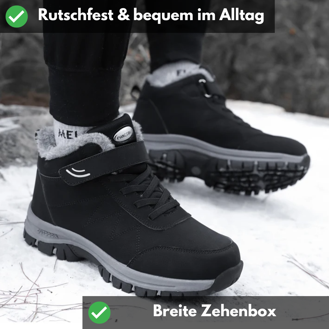 Ergonomischer Klettverschluss-Stiefel mit großzügigem Zehen - und Fersenbereich - OrthoRelief