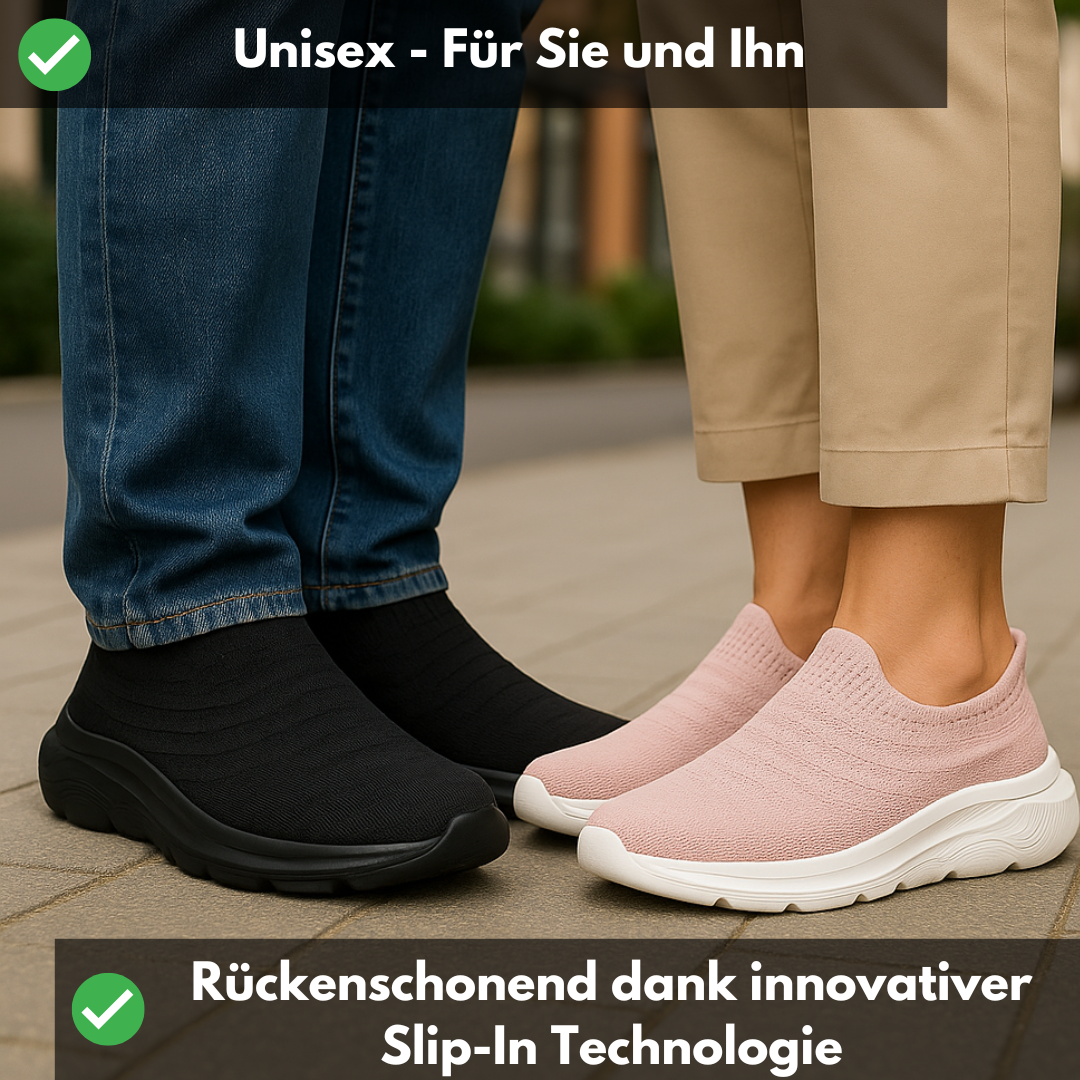 1+1 Aktion Ergonomischer Anti-Schmerz Slip  in Schuh – Orthopädische Unterstützung ohne Bücken - Unisex