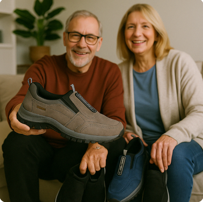 Orthopädische Schuhe für Schmerzlinderung – OrthoMotion Unisex Ergonomische Schuhe für Damen & Herren