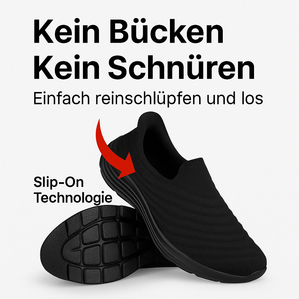 Hands Free - Anti-Schmerz Schuh zum Reinschlüpfen – Slip in
