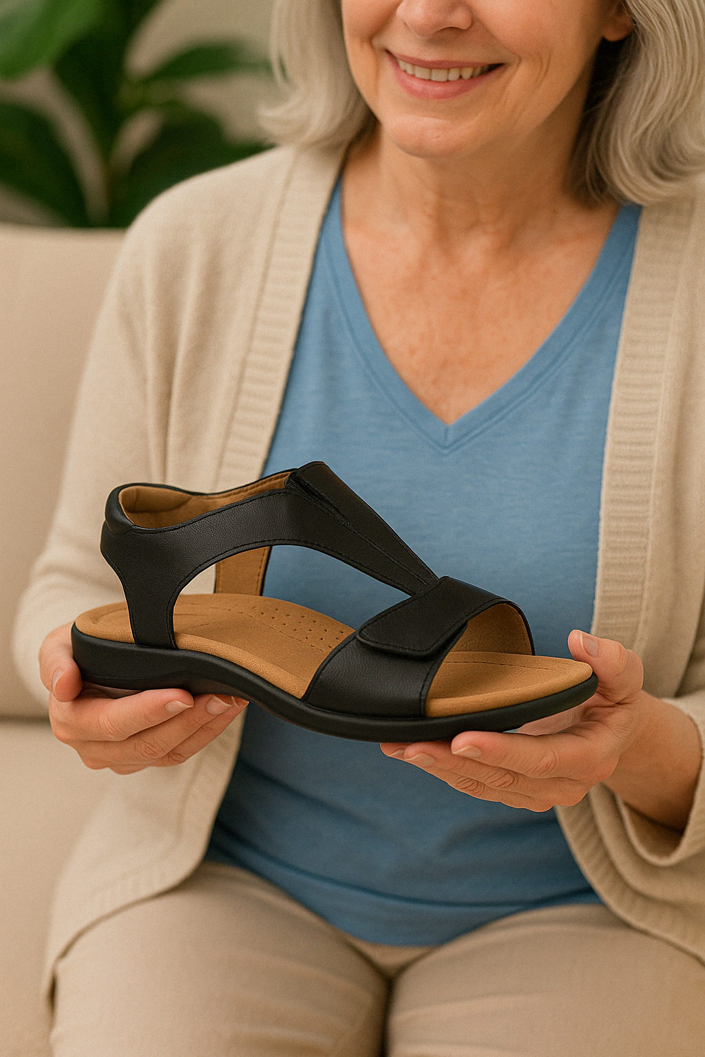 Ergonomische Orthopädische Damensandalen für Schmerzlinderung - FlexOrtho