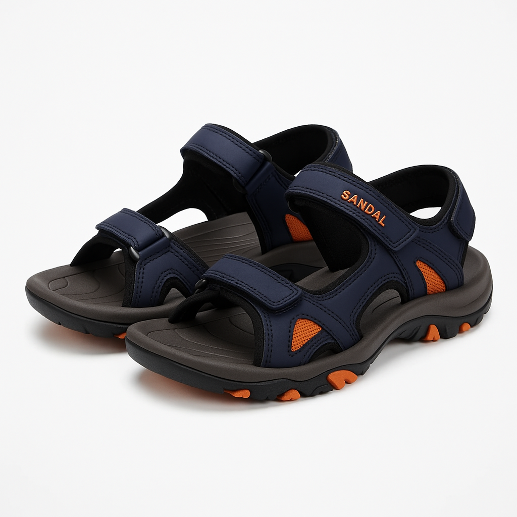 Ergonomische Orthopädische Herrensandalen für Schmerzlinderung - OrthoClaim