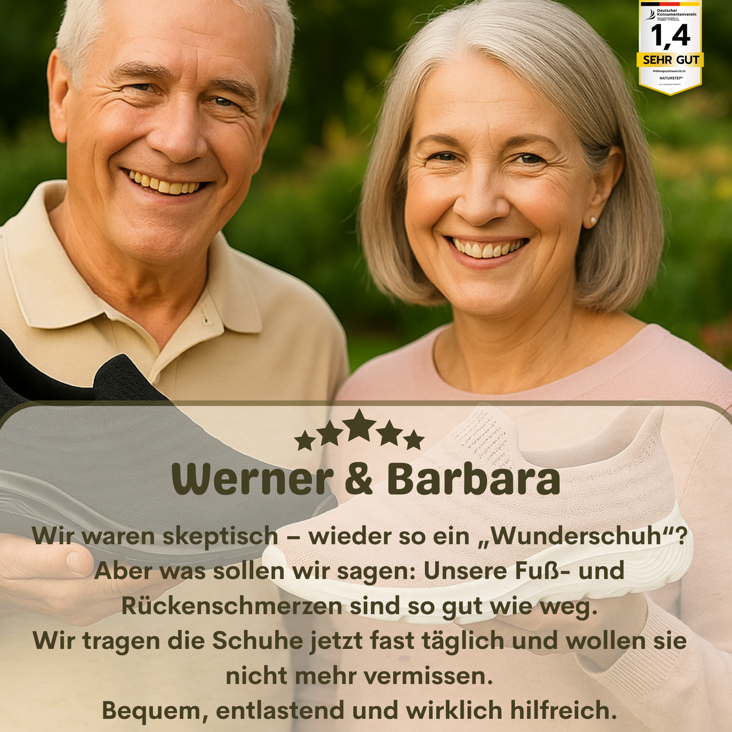 1+1 Aktion Ergonomischer Anti-Schmerz Slip  in Schuh – Orthopädische Unterstützung ohne Bücken - Unisex