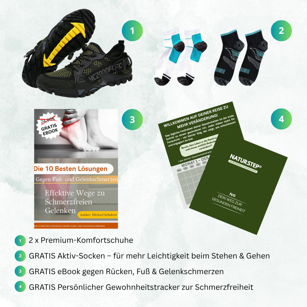 Orthopädischer Lauf- & Wanderschuh - WildWalker